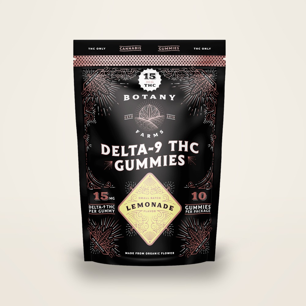 Botany Farms High Dose Delta-9 Gummies, Lemonade